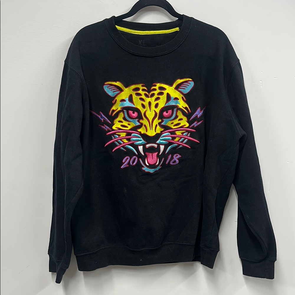 Snapchat snap streak Crewneck Sweater with Fierce Graphic XL